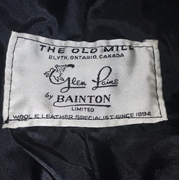 Black Genuine Leather Pants, 15-Inch Waist, 32-Inch Inseam, Old Mill, Un… - Picture 4 of 16
